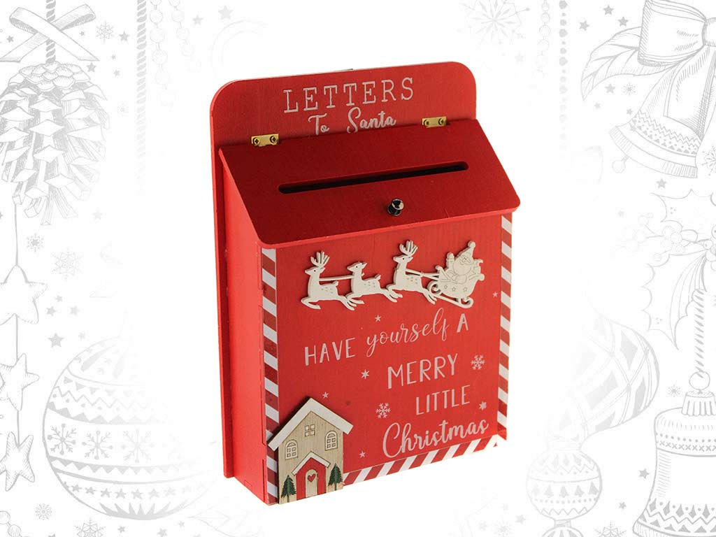 BUZON LETTER TO SANTA ROJO GDE. cod. 9322297