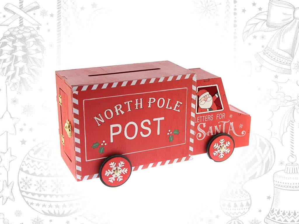 CAMION PAPA NOEL ROJO GDE. cod. 9322303