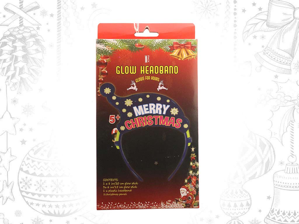 DIADEMA CHRISTMAS BRILLA EN LA OSCURIDAD cod. 9322319