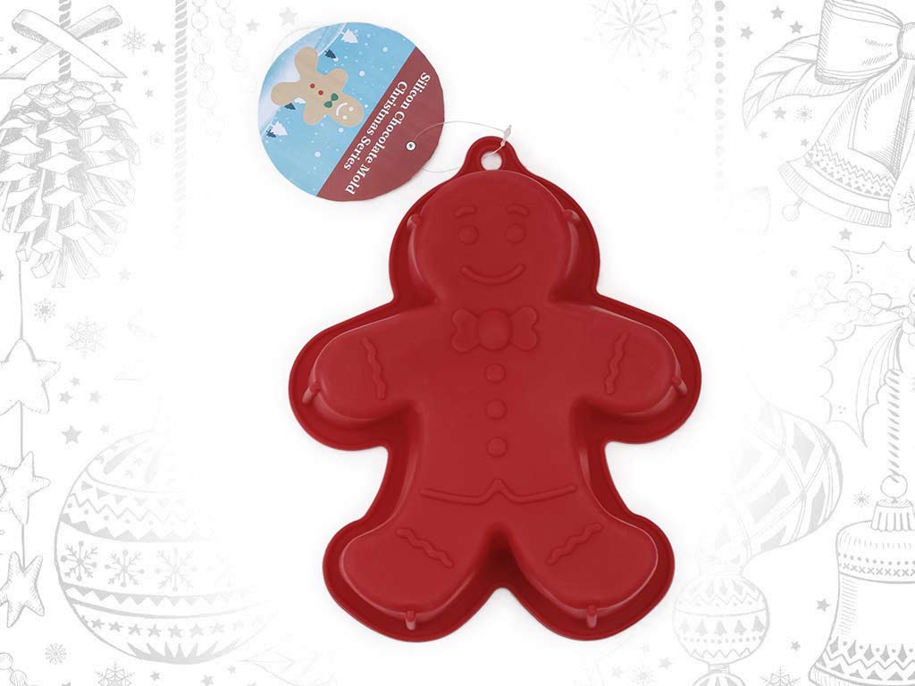 MOLDE SILICONE COOKIE NATAL cod. 9322366