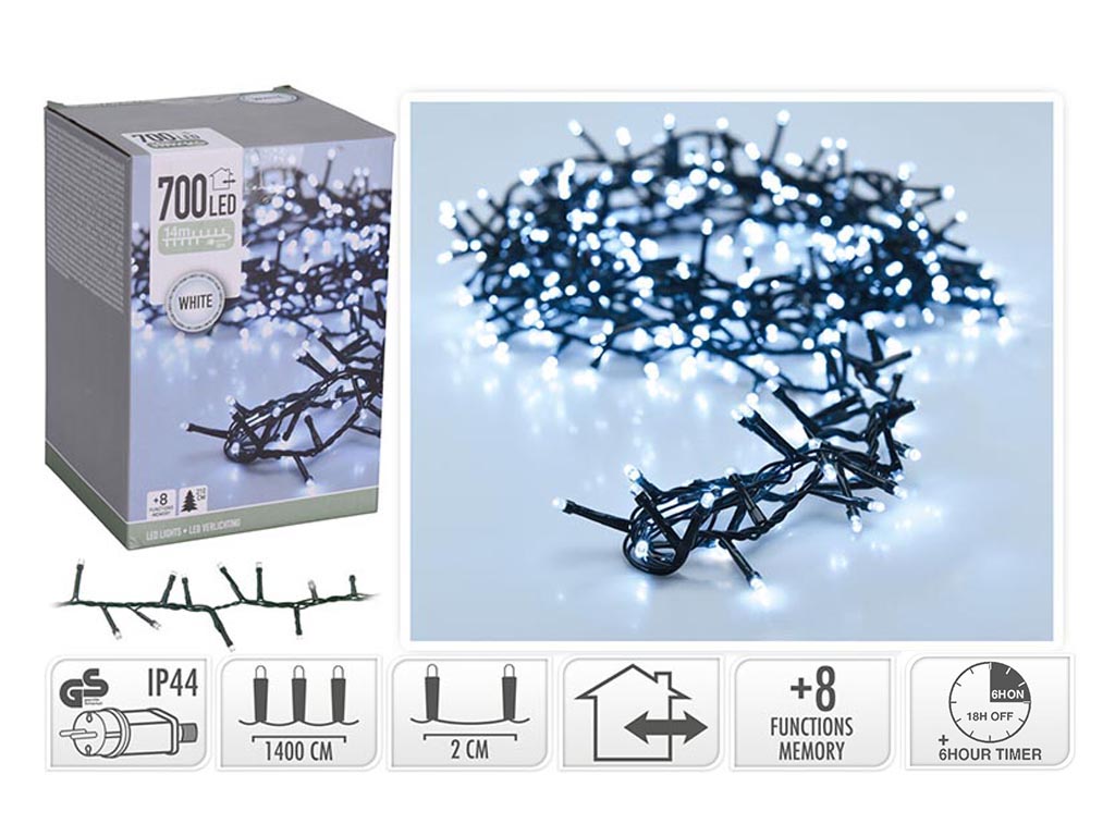 GUIRNALDA MICRO 700 LED BLANCO FRIO cod. 9322882