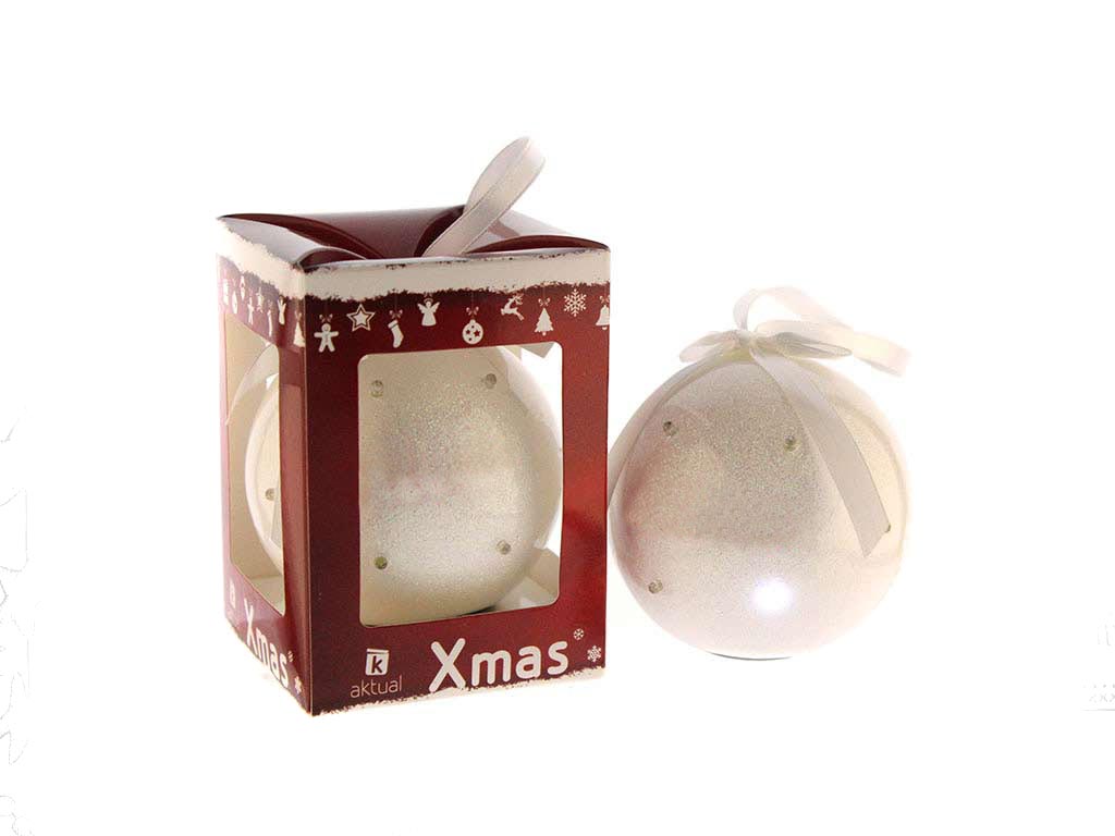 BOLA C/6 LEDS BLANCA LISA SIN NOMBRE cod. 9322986