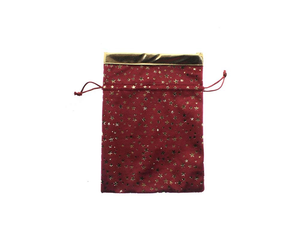 BOLSA REGALO XMAS GRANATE PEQ. cod. 9323005