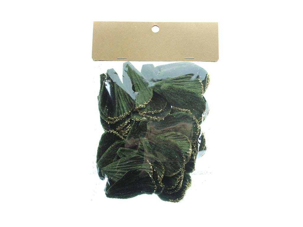 BAG 50 BASTONCINI VERDI E ORO cod. 9323016