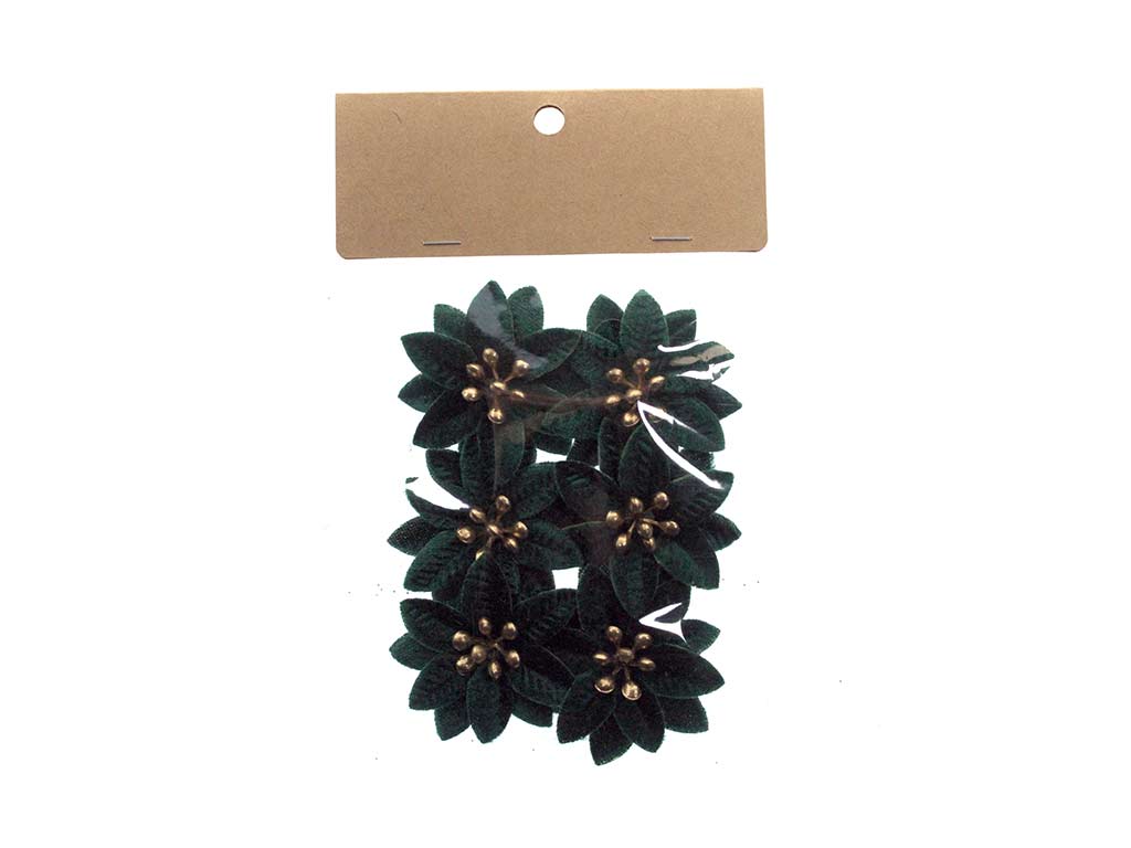 BORSA 6 FIORI VERDI cod. 9323018