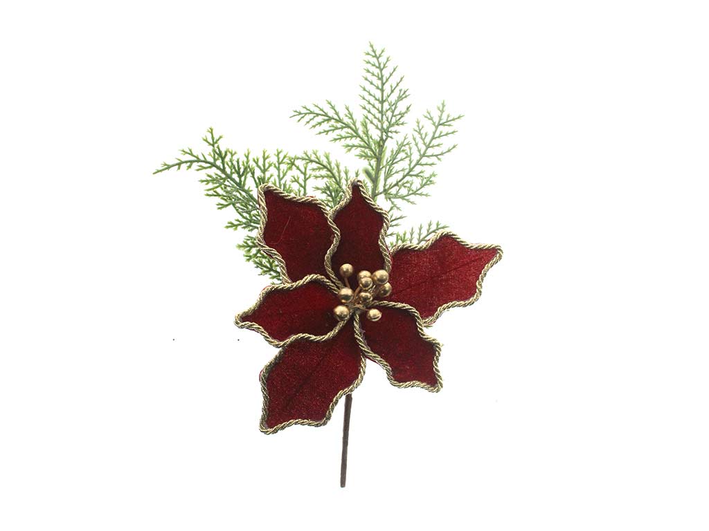 FIORE ROSSO E ORO cod. 9323023