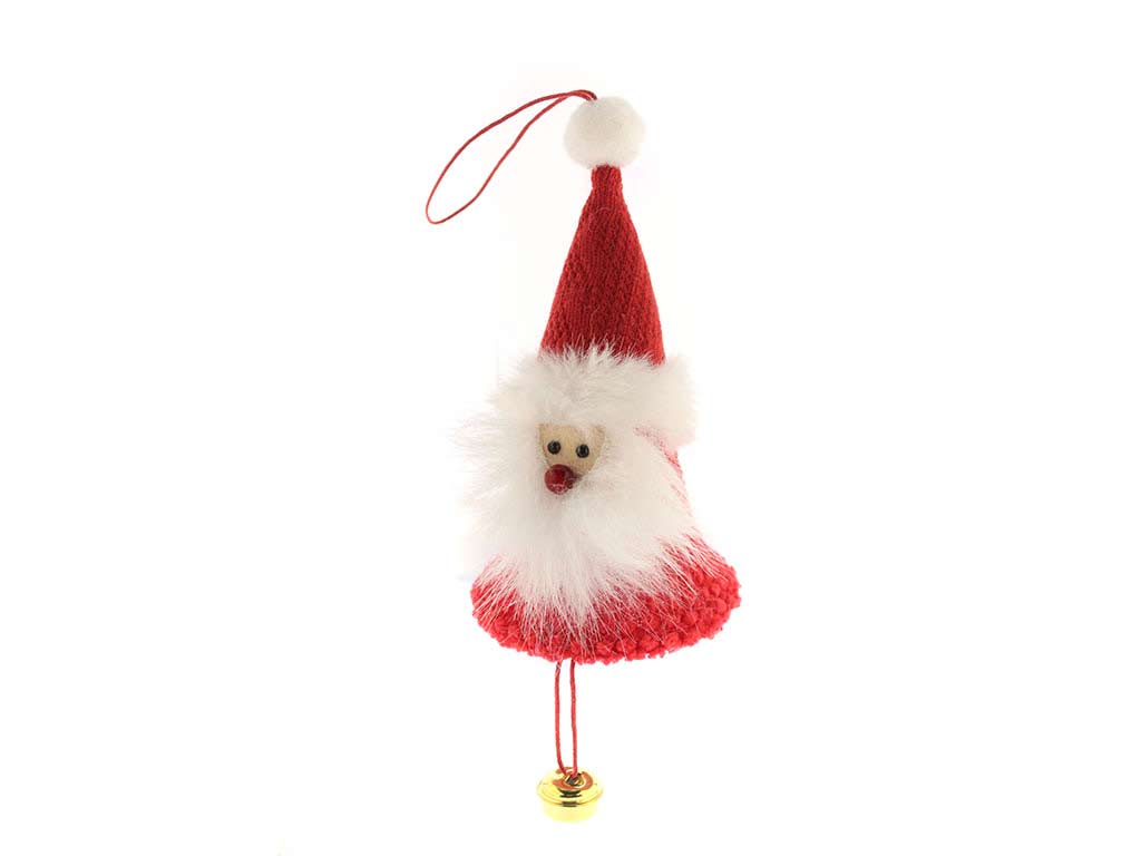CAMPANA DI BABBO NATALE APPESA cod. 9323090