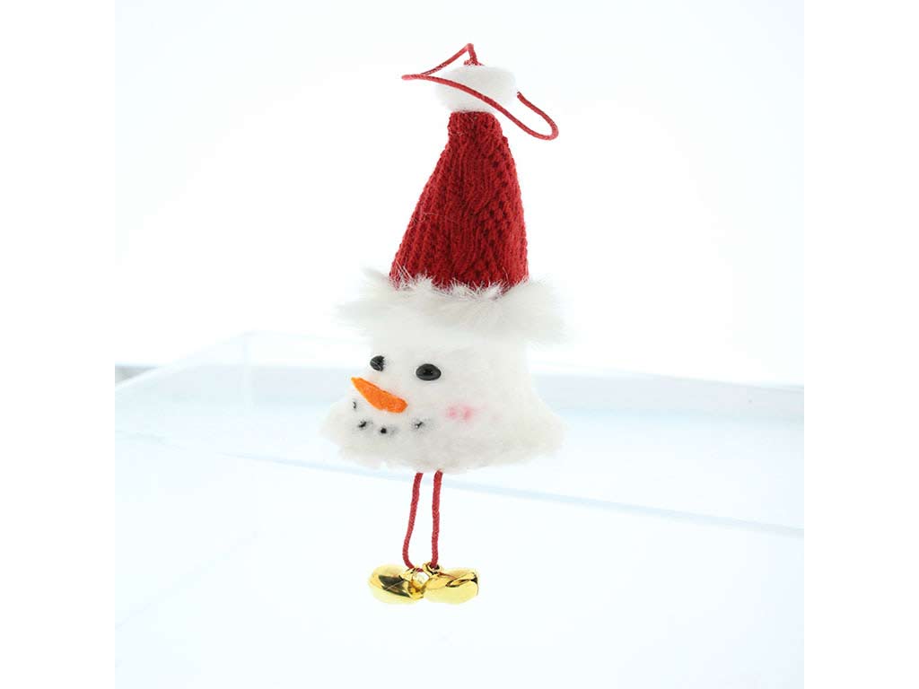 CAMPANELLO DEL PUPAZZO DI NEVE APPESO cod. 9323095