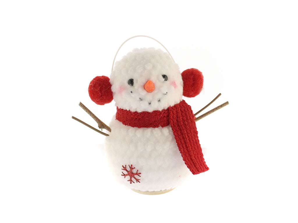 PUPAZZO DI NEVE SEDUTO cod. 9323102