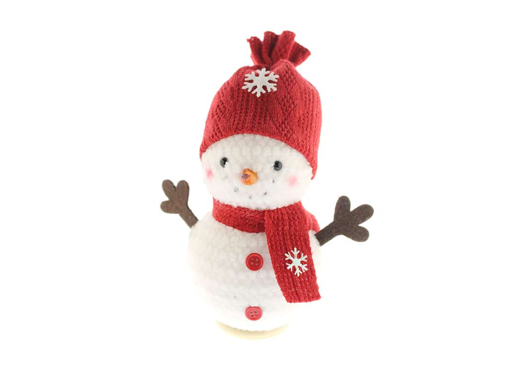 PUPAZZO DI NEVE SEDUTO cod. 9323106