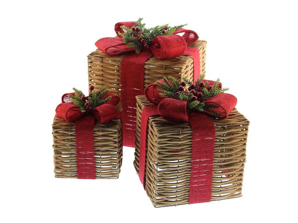 SET 3 GIFTS PS RATTAN cod. 9323146