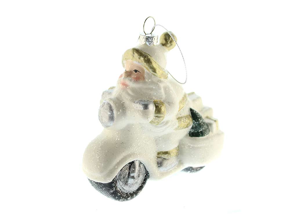 ORNAMENTO PENDENTE DI BABBO NATALE CON M cod. 9323205