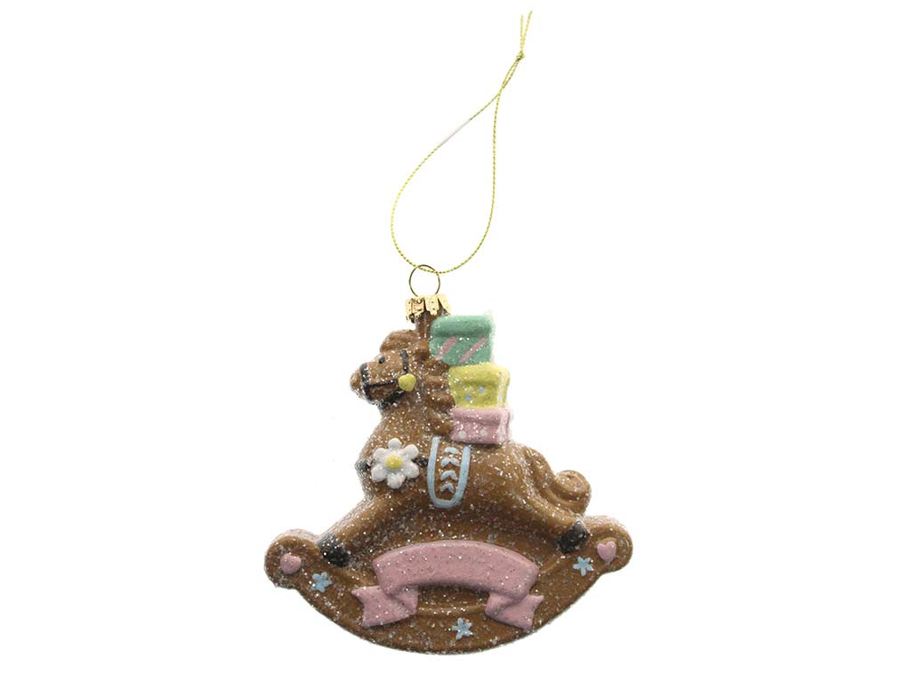 CIONDOLO ORNAMENTALE A FORMA DI CAVALLO cod. 9323230