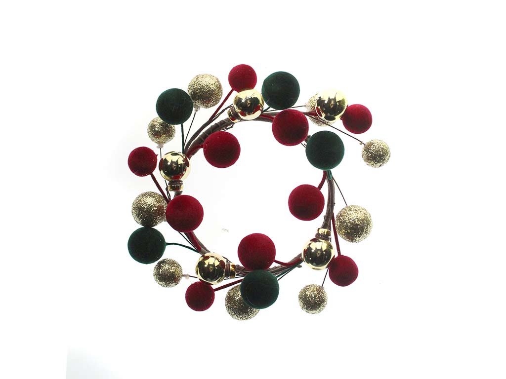 XMAS MULTICOLOR BALL HOOP cod. 9323303