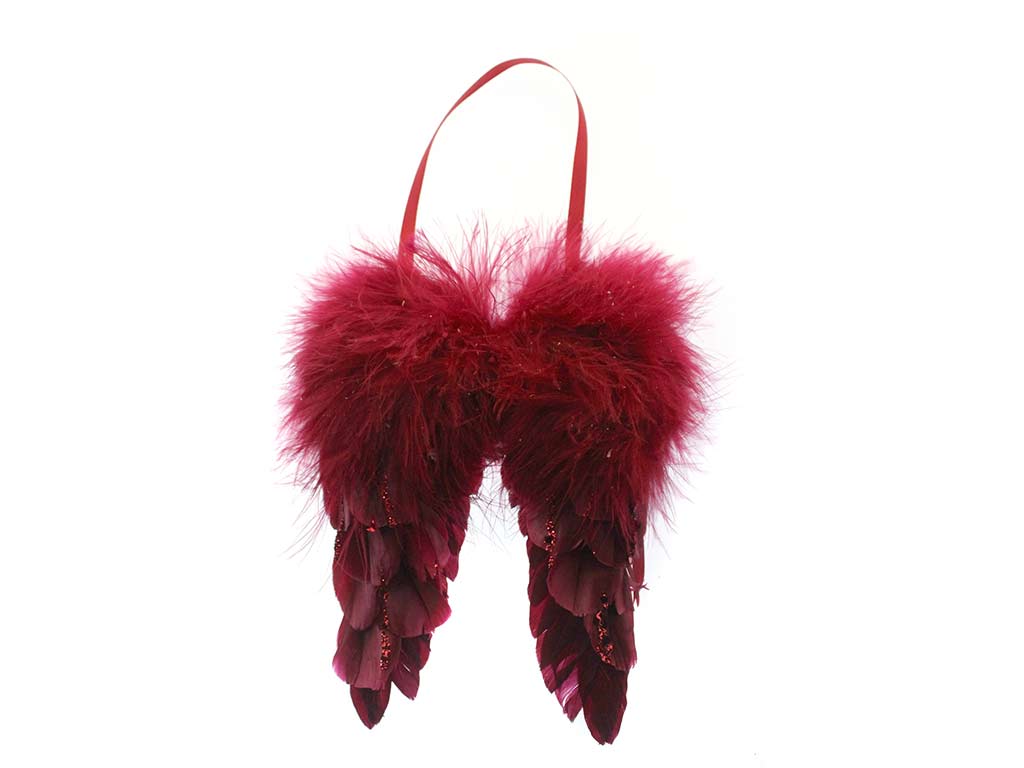 CIONDOLO CON ALI DI PIUMA DI GRANATO cod. 9323309