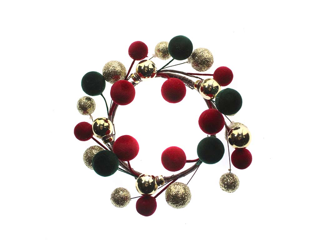 XMAS MULTICOLOR BALL HOOP cod. 9323331