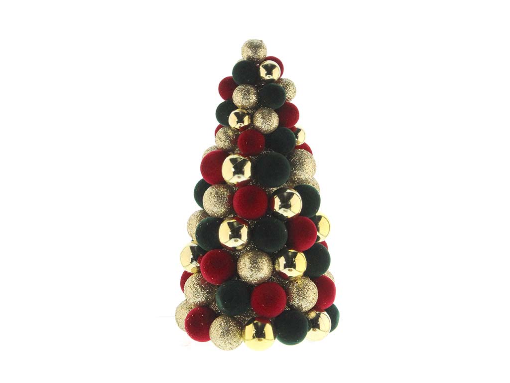XMAS GDE MULTICOLOR BALL CONE. cod. 9323332