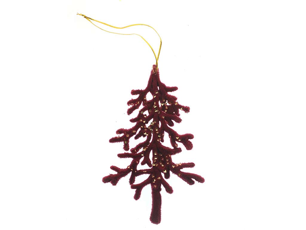 CIONDOLO DI ALBERO BORDEAUX cod. 9323397