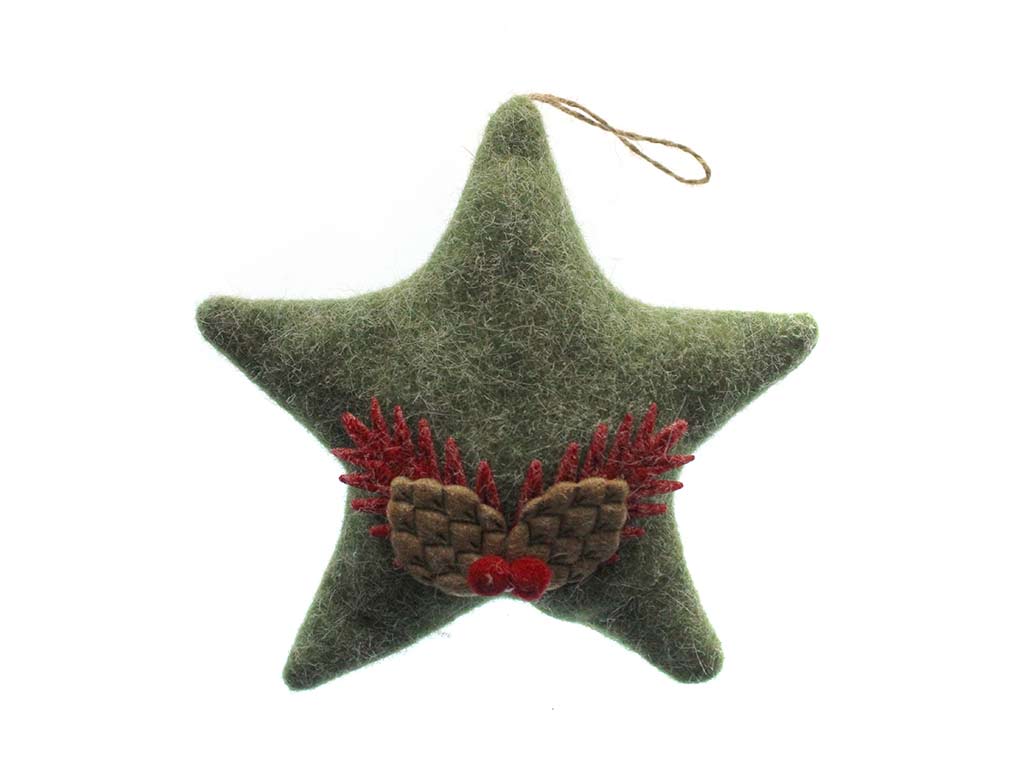 CIONDOLO A STELLA VERDE cod. 9323442