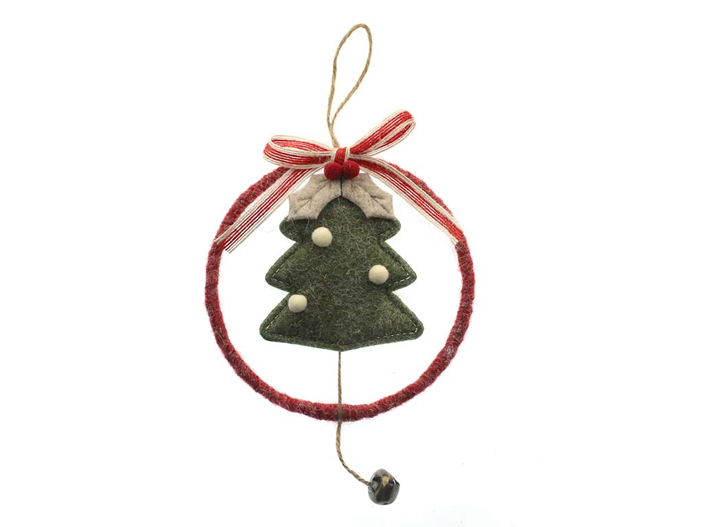 CIONDOLO A CERCHIO VERDE ALBERO cod. 9323469