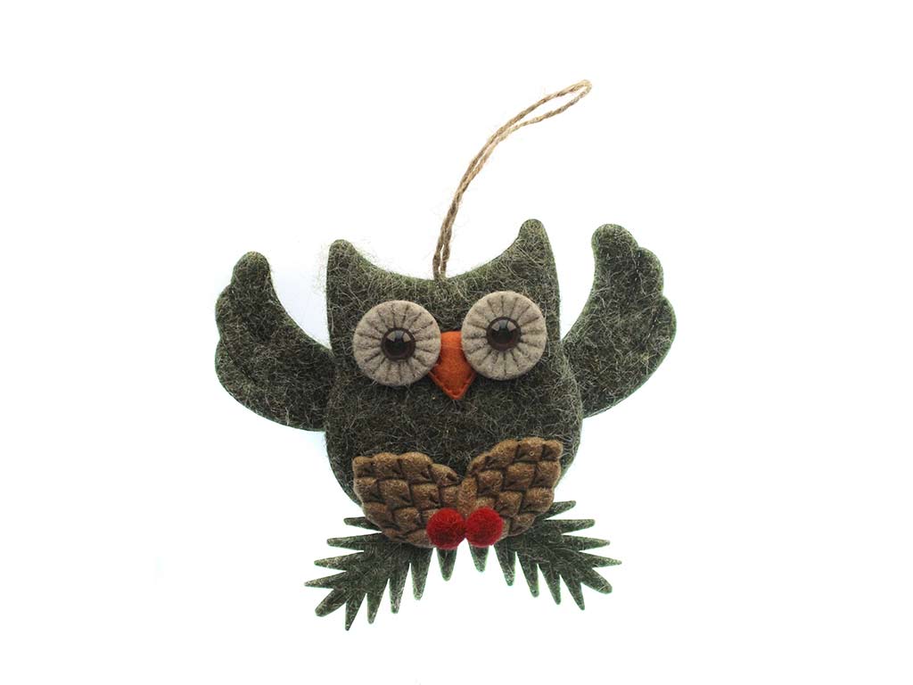 CIONDOLO A GUFO VERDE cod. 9323475