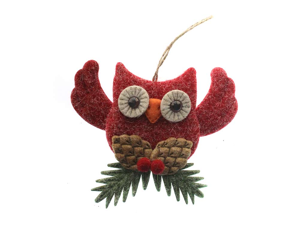 CIONDOLO DEL GUFO ROSSO cod. 9323476