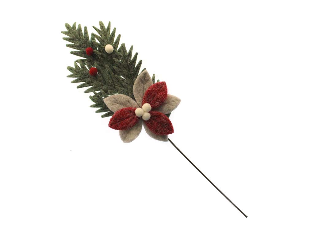 VARA FLOR VERDE&ROJA cod. 9323493