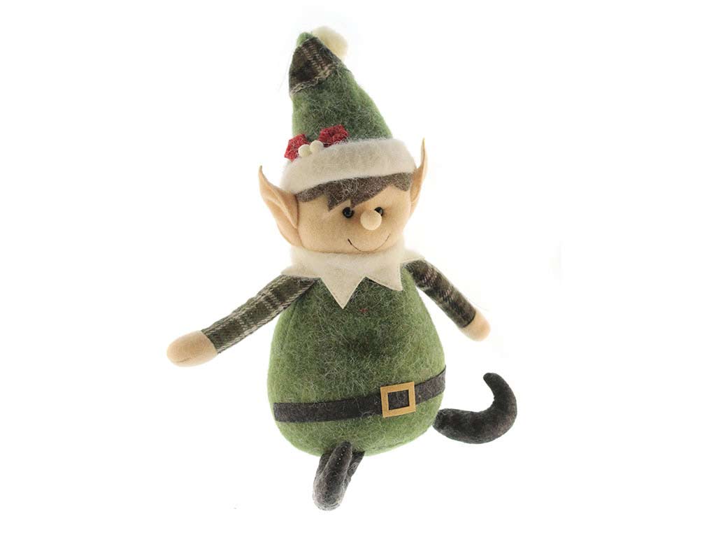 ELFO VERDE SEDUTO cod. 9323517