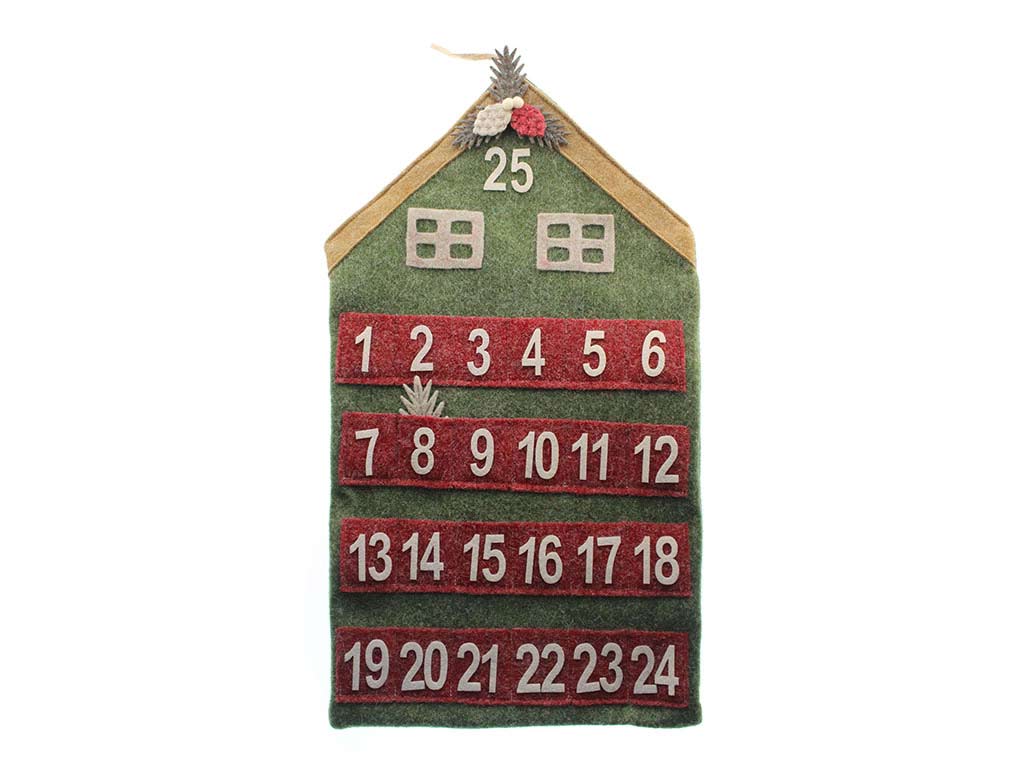 CALENDARIO ADVENTO ARBOL VERDE cod. 9323540