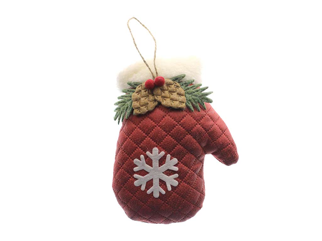 CIONDOLO GUANTO ROSSO DI NATALE cod. 9323552