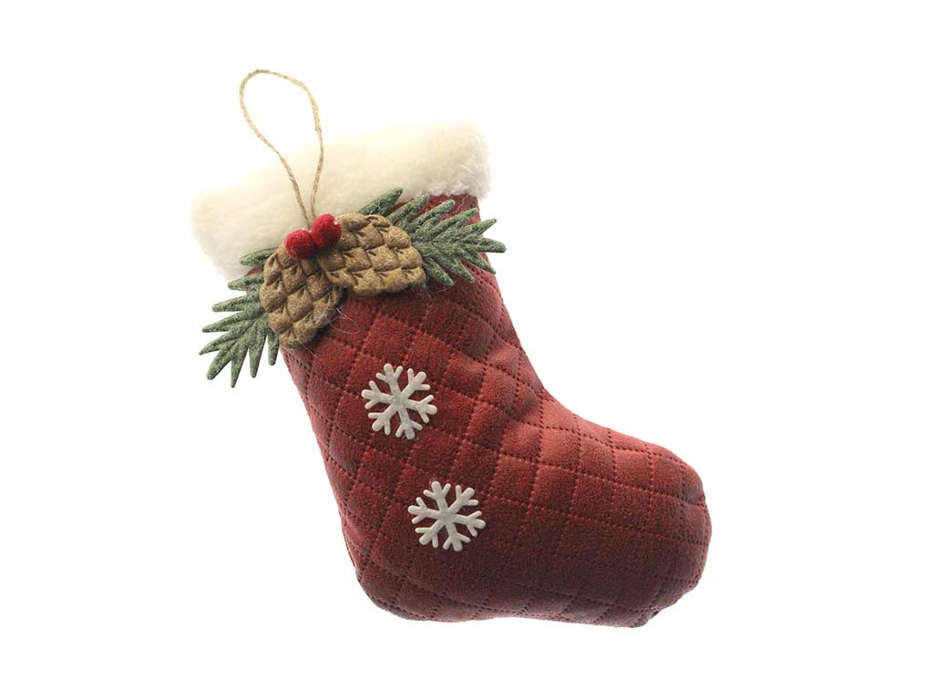 CIONDOLO PER LO STIVALE ROSSO DI NATALE cod. 9323554