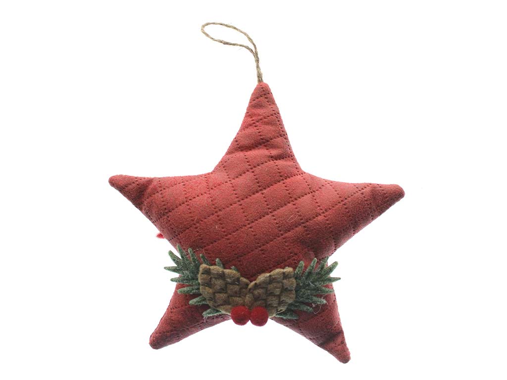 CIONDOLO A STELLA ROSSA cod. 9323556