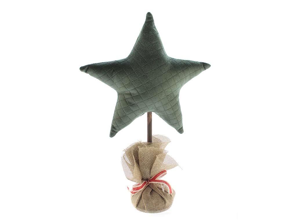 NATALE CON FIGURA DI STELLA VERDE cod. 9323573