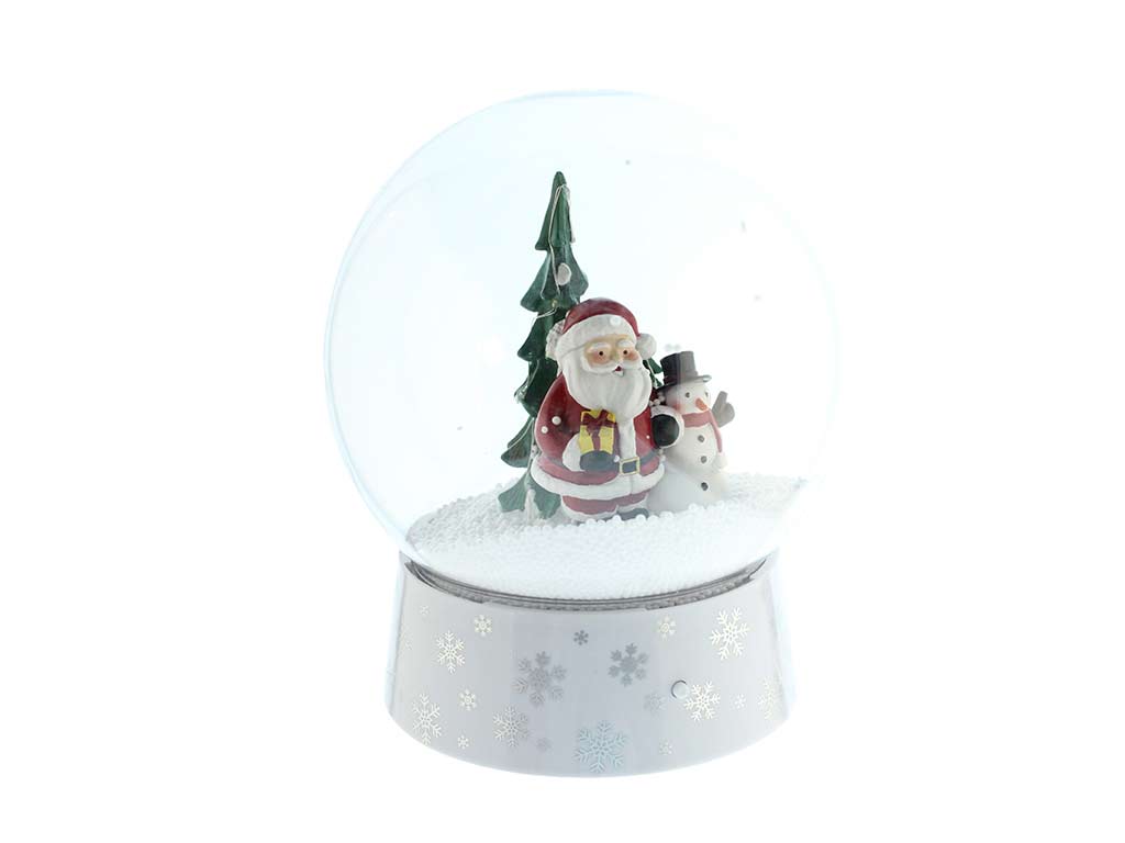 BABBO NATALE MOVIMENTO PALLA DI NEVE E P cod. 9323601