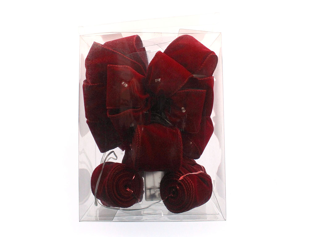 TOPO DA ÁRVORE COM ARCO VERMELHO COM GUI cod. 9323634