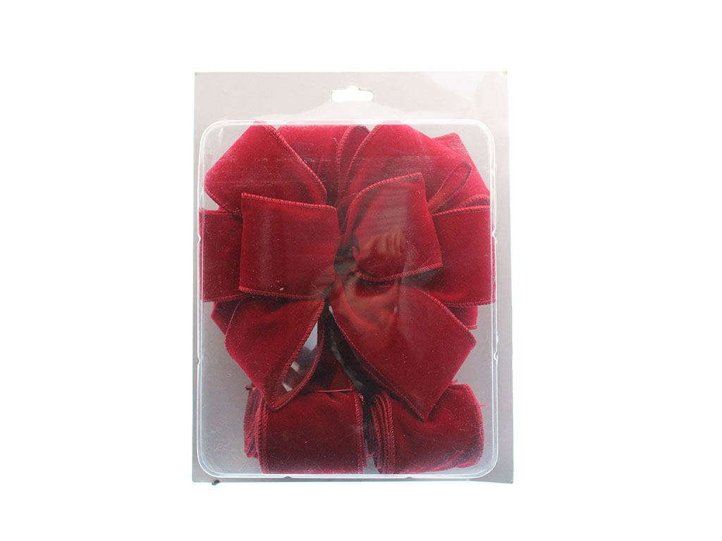 TOPO DA ÁRVORE COM ARCO VERMELHO COM GUI cod. 9323635