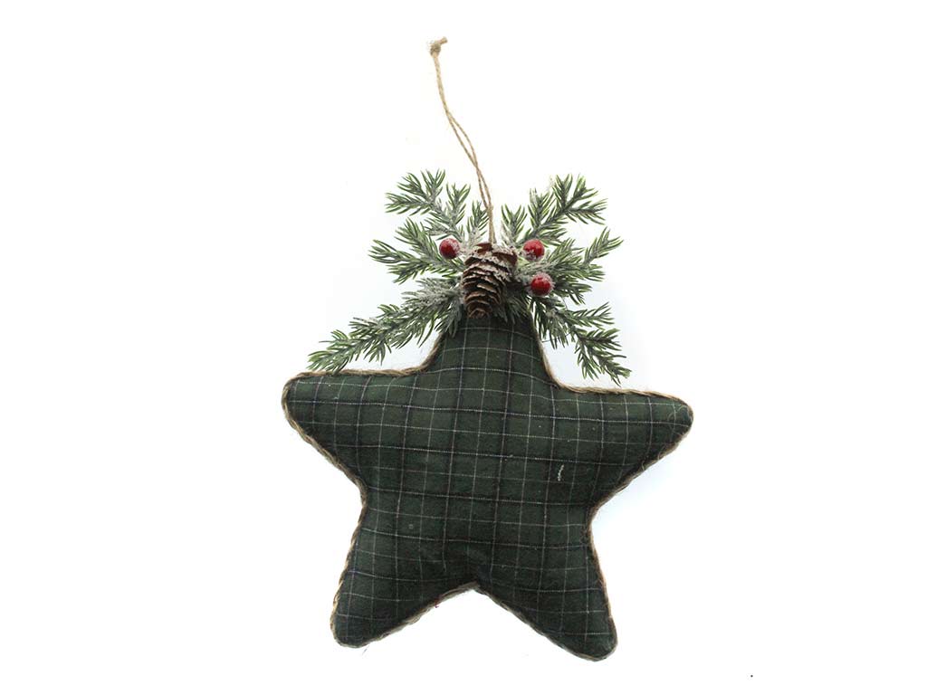 COLGANTE ESTRELLA VERDE cod. 9323644