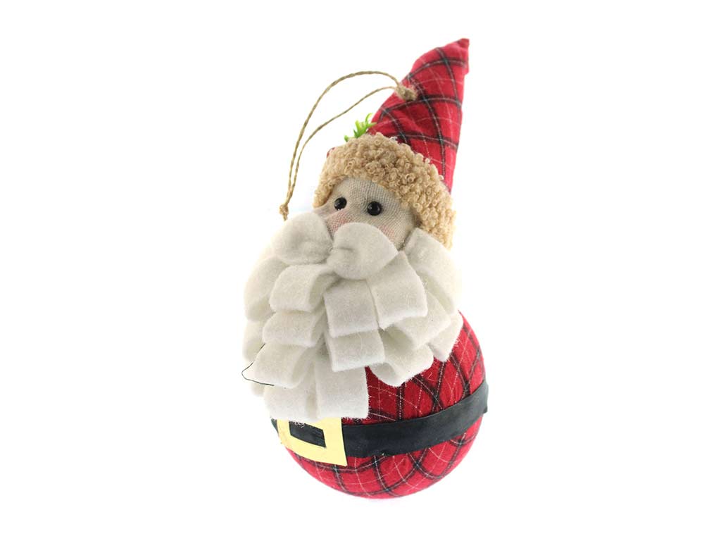 COLGANTE BOLA SANTA ROJO cod. 9323656