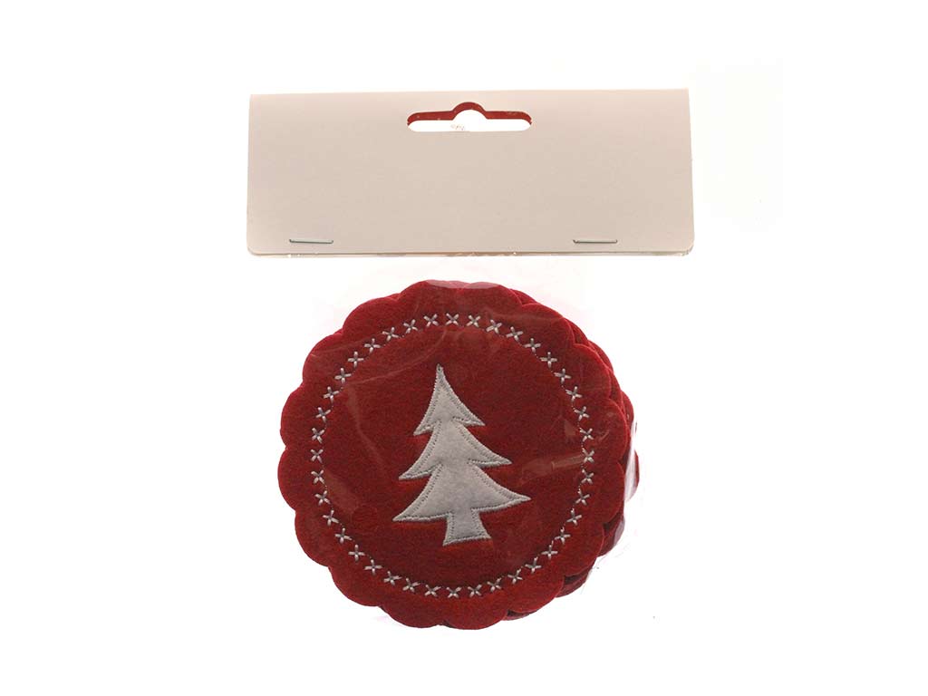 POSAVASOS DE FELTRO S/6 cod. 9323683