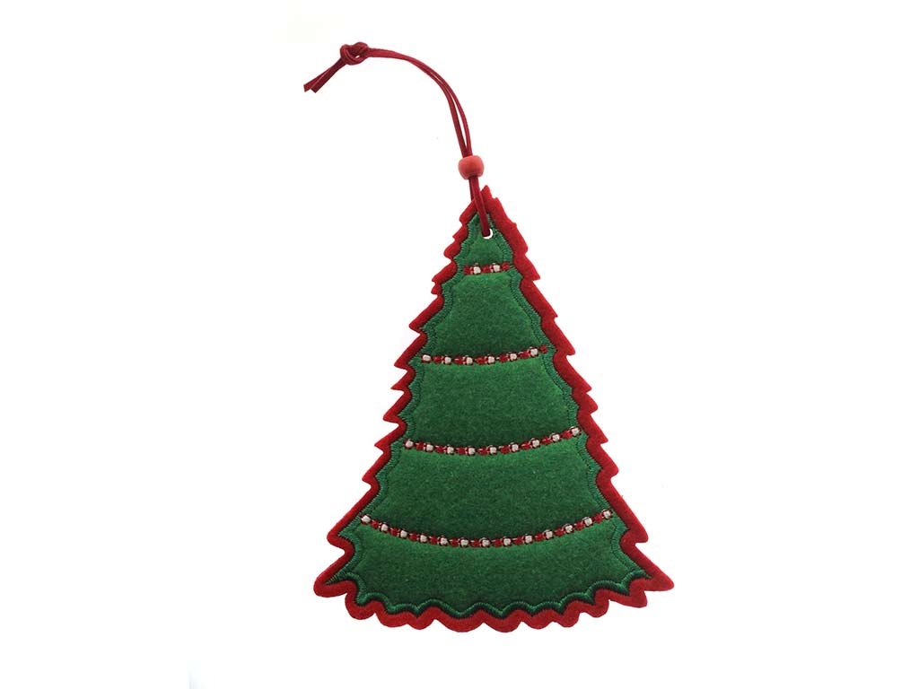 PENDENTE NATALIZIO DI FELTRO ALBERO cod. 9323727