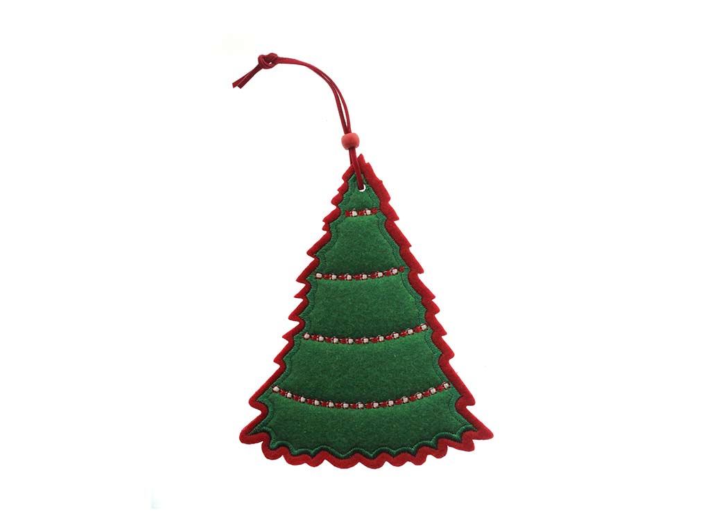 PENDENTE NATALIZIO DI FELTRO ALBERO cod. 9323728
