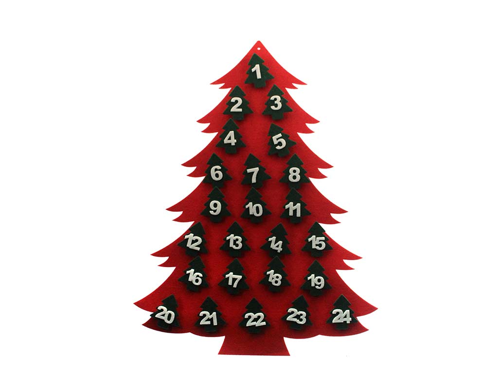 CALENDARIO ADVENTO RED TREE cod. 9323733