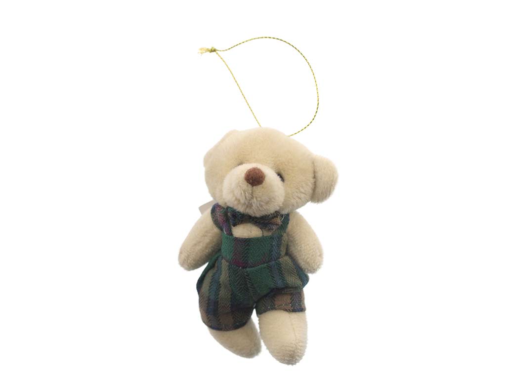 CIONDOLO DI ORSETTO DI PELUCHE DI NATALE cod. 9323808