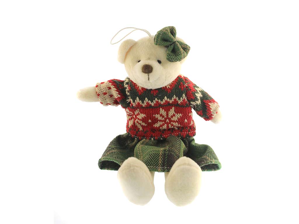 PENDENTE DI ORSACCHIOTTO DI NATALE cod. 9323821