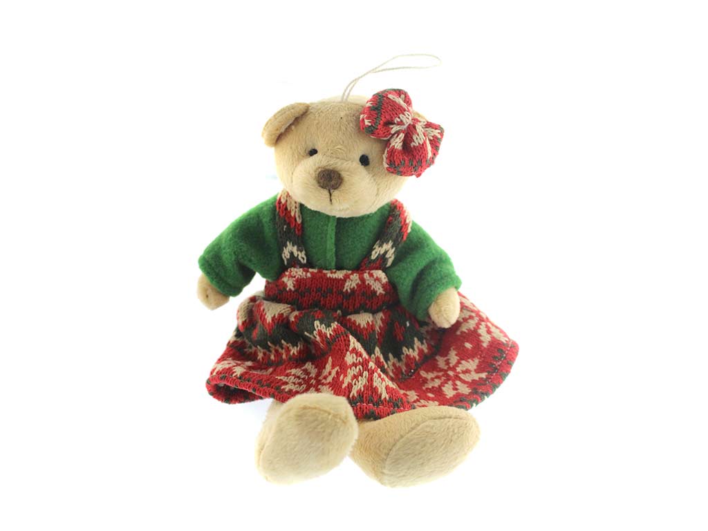 PENDENTE DI ORSACCHIOTTO DI NATALE cod. 9323827