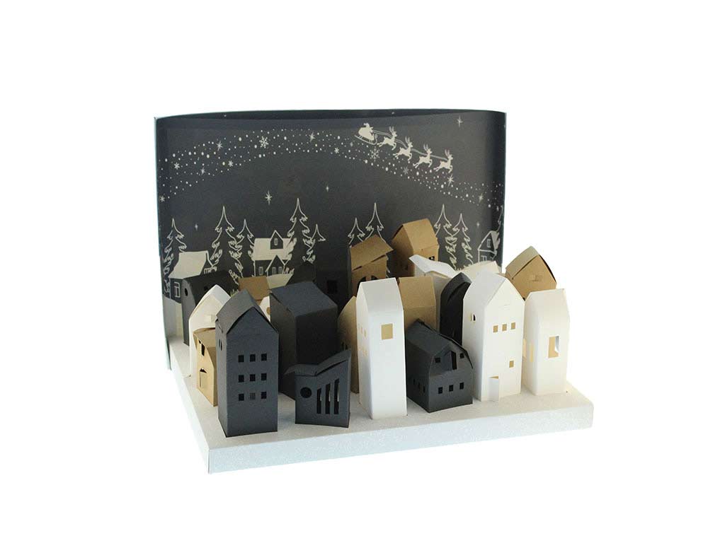 CALENDARIO ADVENTO CASAS cod. 9323876
