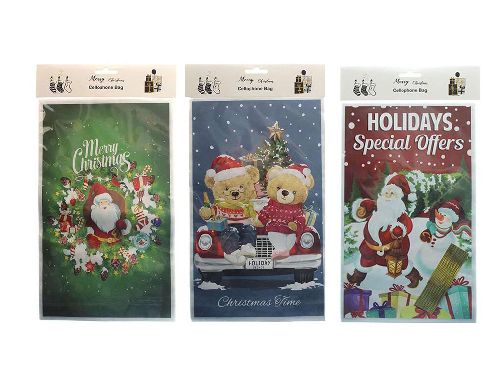 SET DA BORSE DI NATALE DA 8 PAGINE cod. 9323881