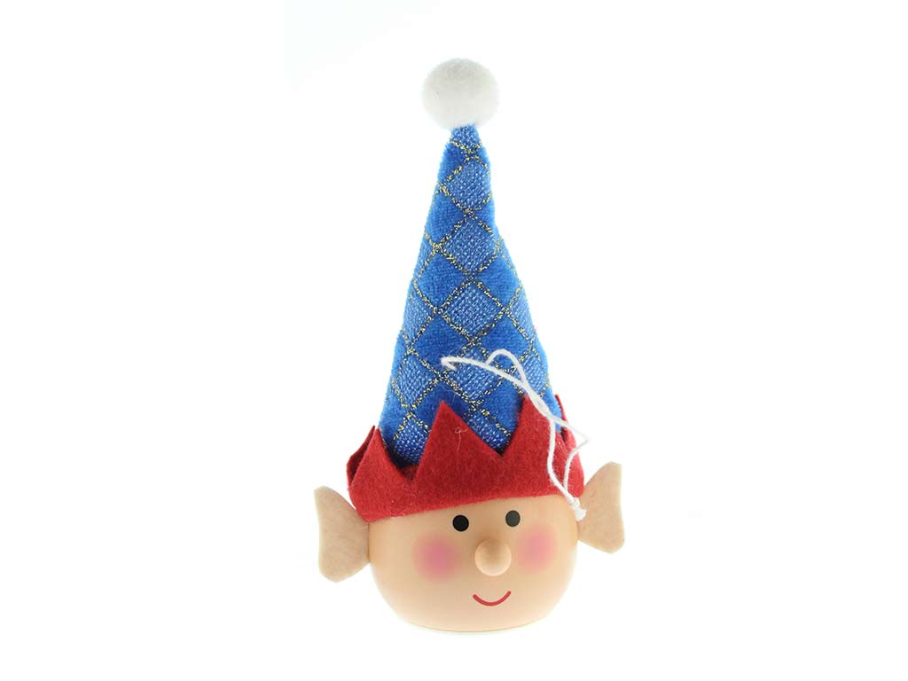 CIONDOLO CON CAPPELLO BLU DA ELFO CON LU cod. 9323897