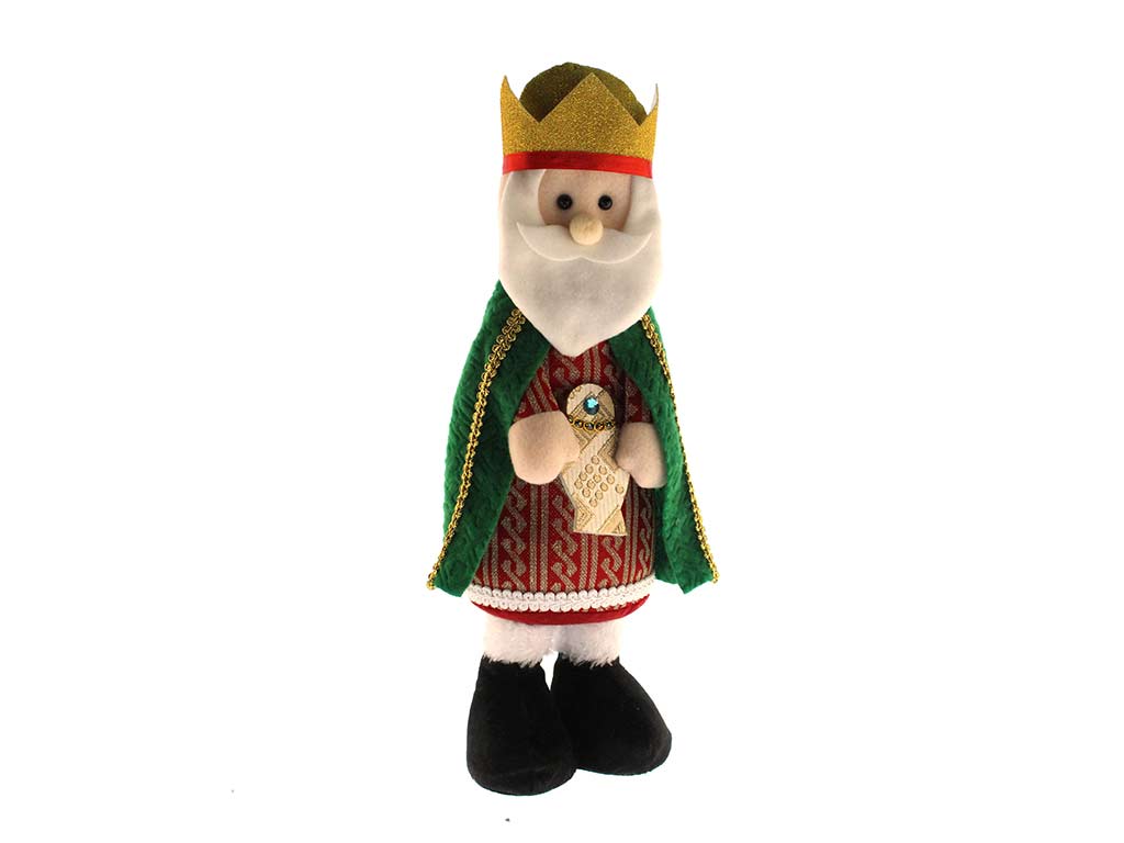 RE MAGO IN PIEDI MANTELLO VERDE cod. 9323898