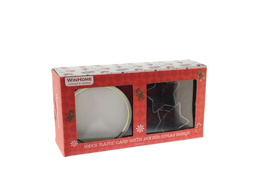 PACCO DA 18 PORTA-NOME + BIGLIETTI CON I cod. 9323919